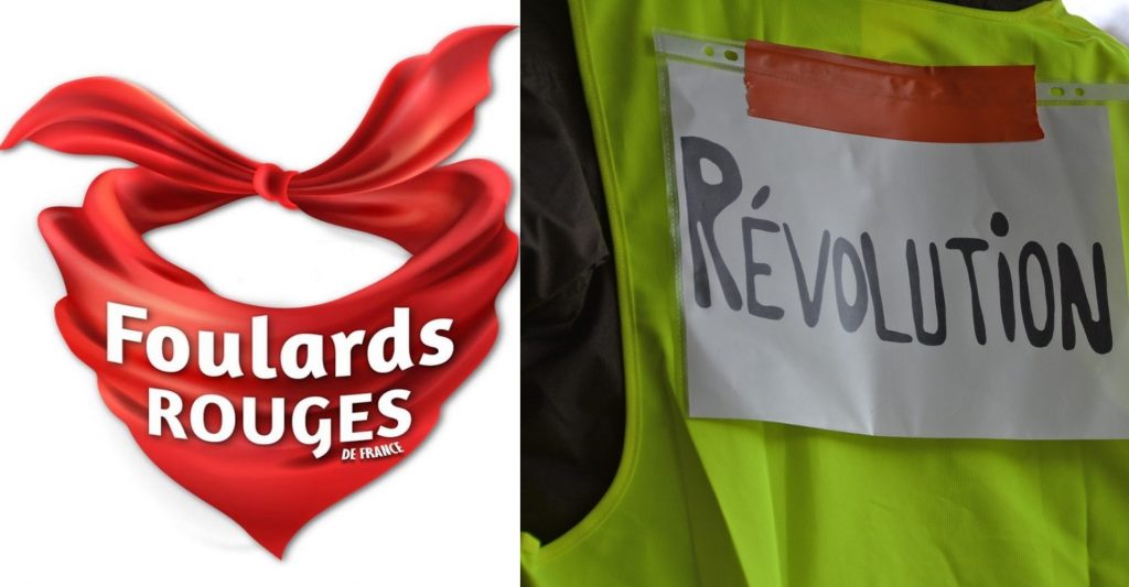 Signification foulard rouge et gilet jaune