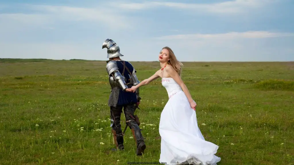 chevalier blanc et mariage