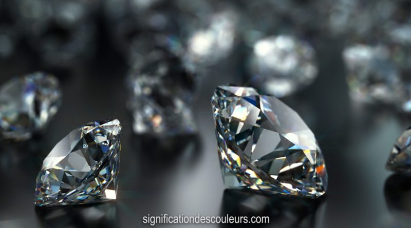 Le diamant : définition, couleurs et signification