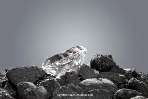 Le diamant, une pierre d'une très grande rareté