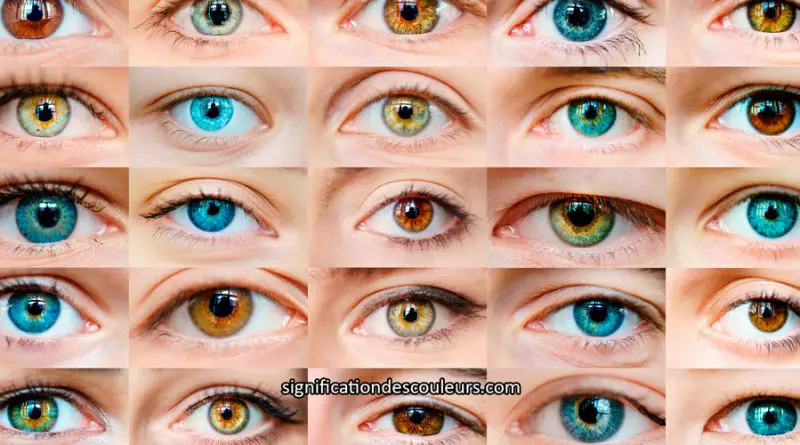 Signification couleur des yeux