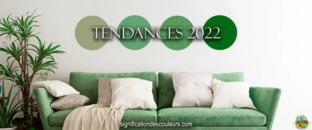Tendances 2022 : Quelles sont les couleurs de l'année ?